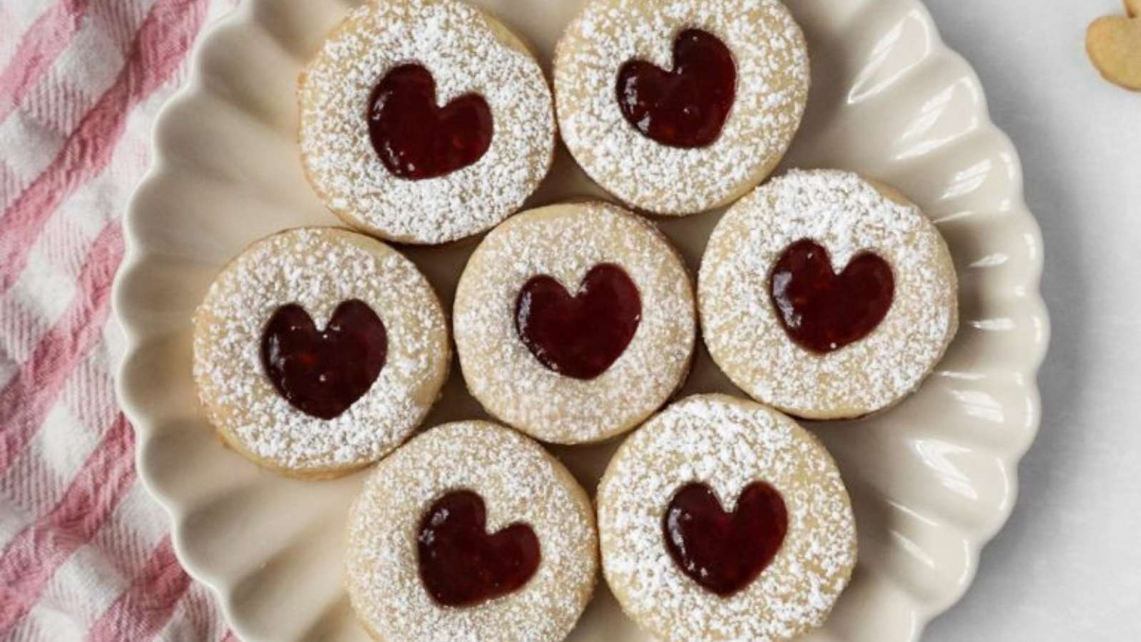 Shortbread Linzer Cookies