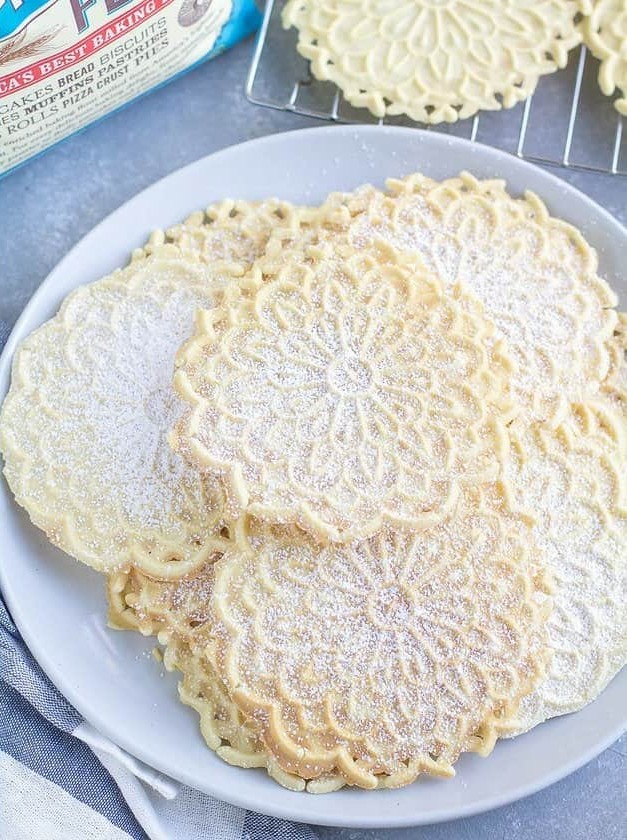 Italian Pizzelle Cookies
