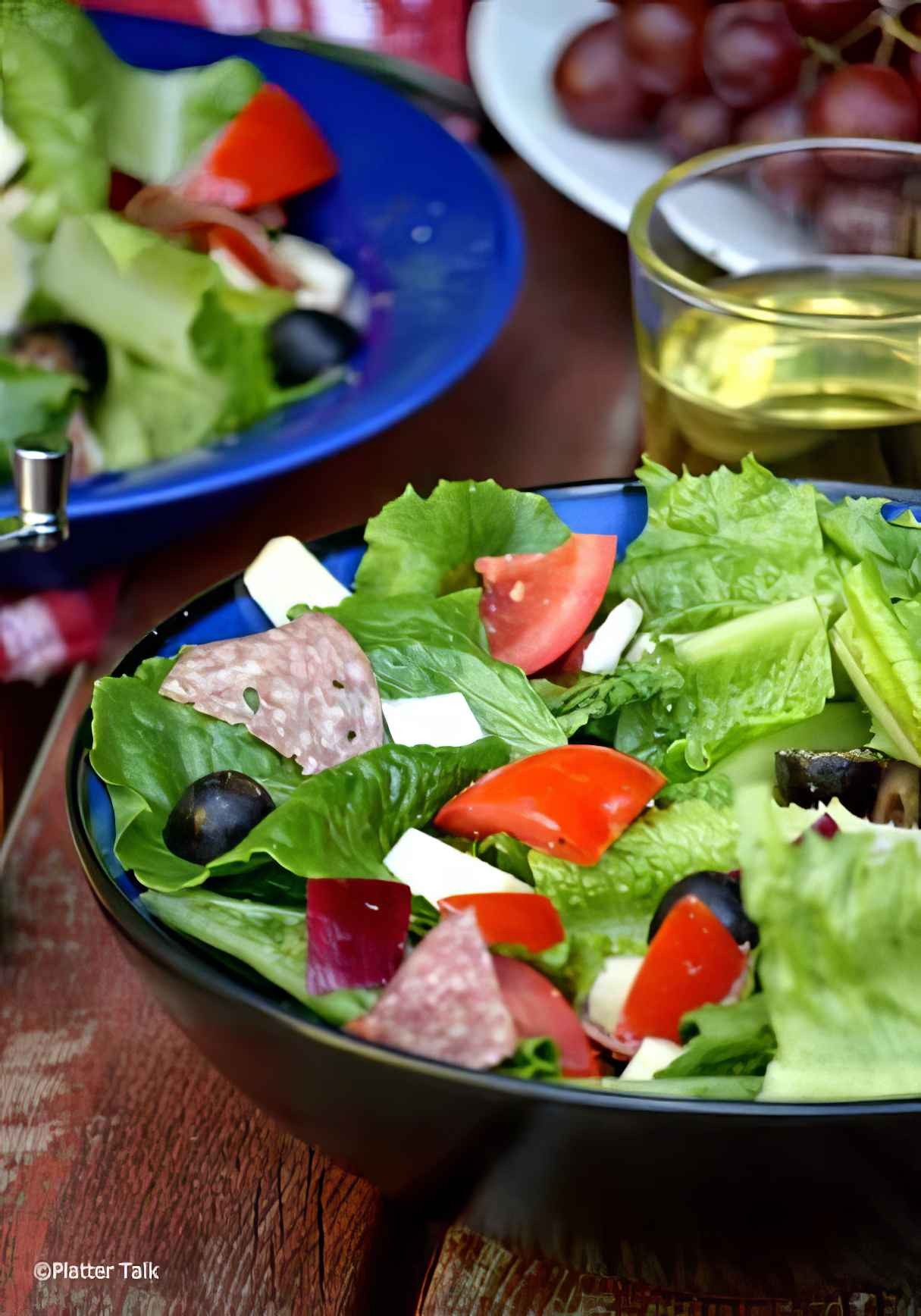 Low Carb Hero Sub Salad Recipe