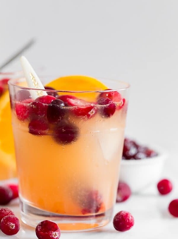 Cranberry Gin Fizz