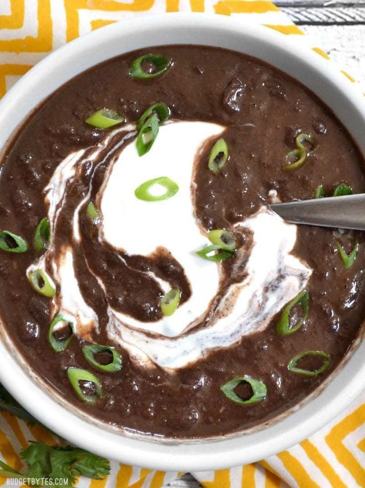 Slow Cooker Black Bean Soup
