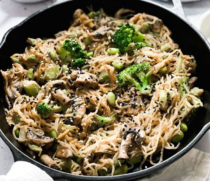 Kelp Noodle Salad with Almond Tahini Dressing