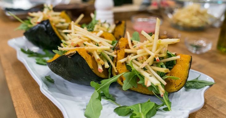 Roasted Buttercup Squash Salad