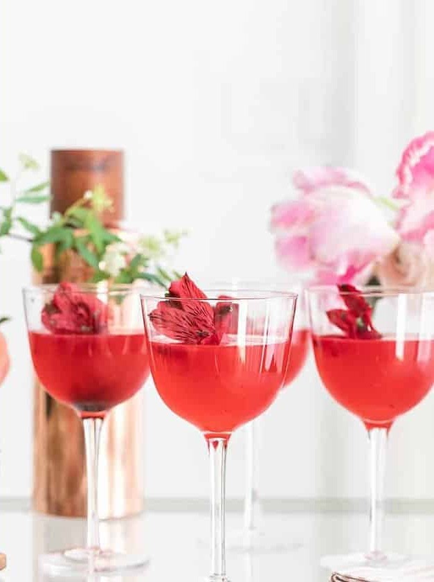 Floral Gin Cocktail