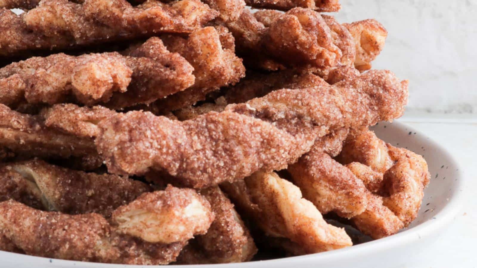 Super Easy Cinnamon Twists