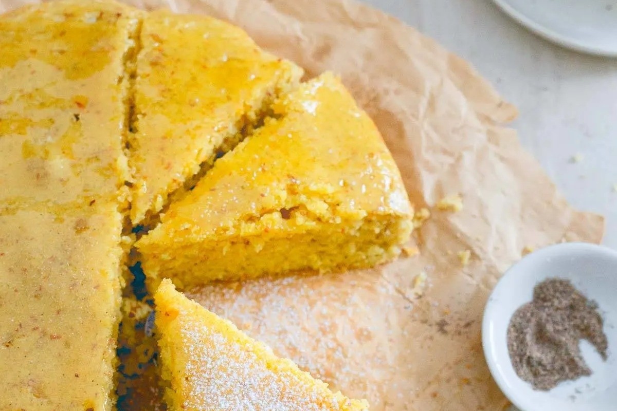 Orange Cardamom Cake