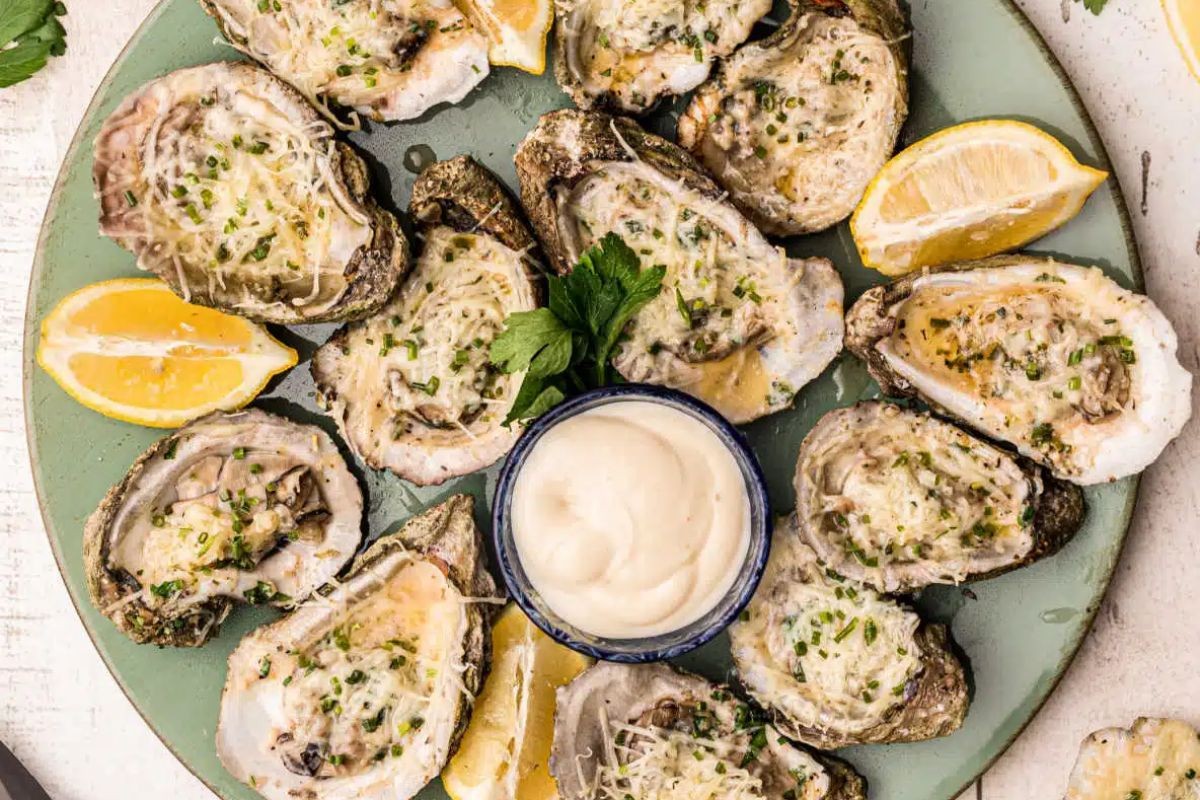 Chargrilled Oysters New Orleans Style