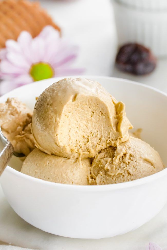 Keto Blueberry Ice Cream