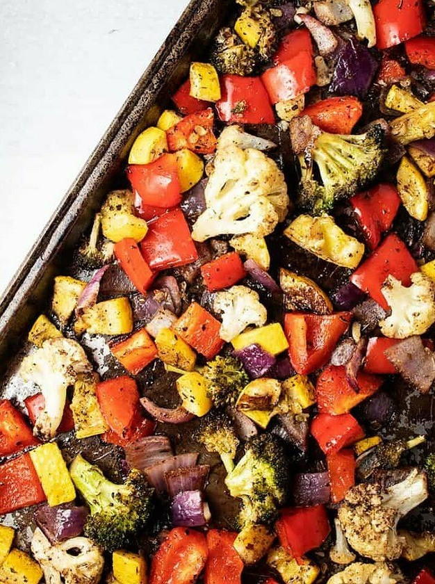 Keto Roasted Vegetables