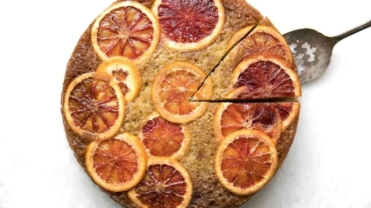 Blood Orange Upside Down Cake