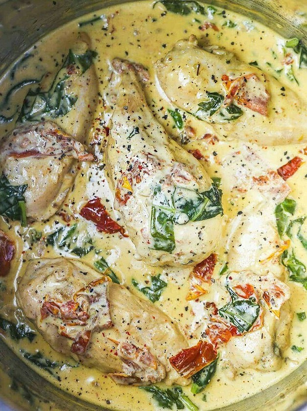Instant Pot Tuscan Chicken