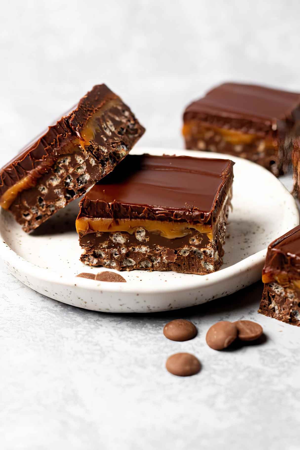 Irresistible Caramel Crunch Bars