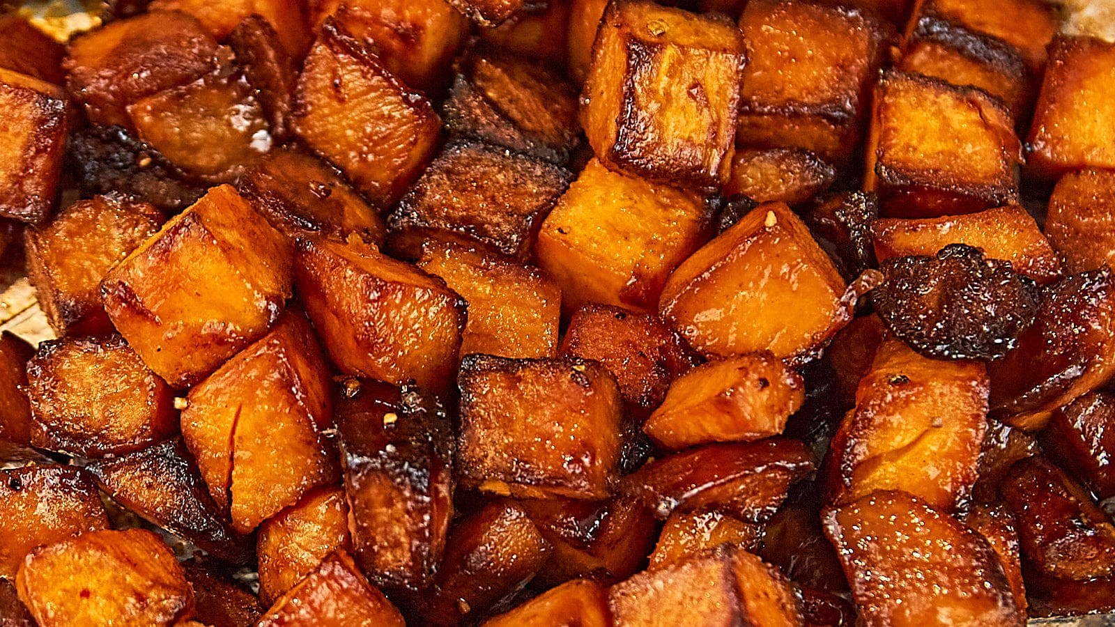 Honey Roasted Sweet Potatoes