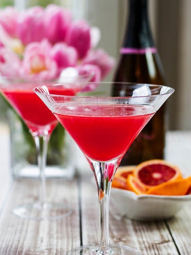 Blood Orange Martini