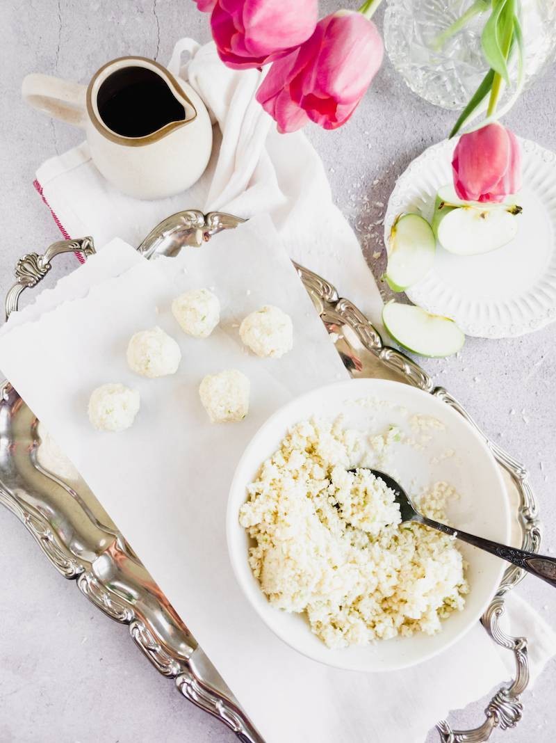 No-Bake Coconut Mimouna Cookies