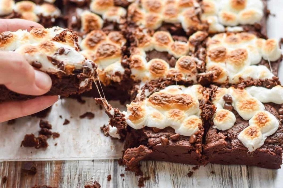 Five Ingredient Gluten Free Brownies