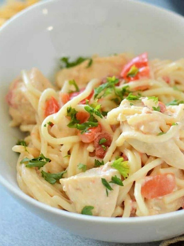 Instant Pot Chicken Spaghetti