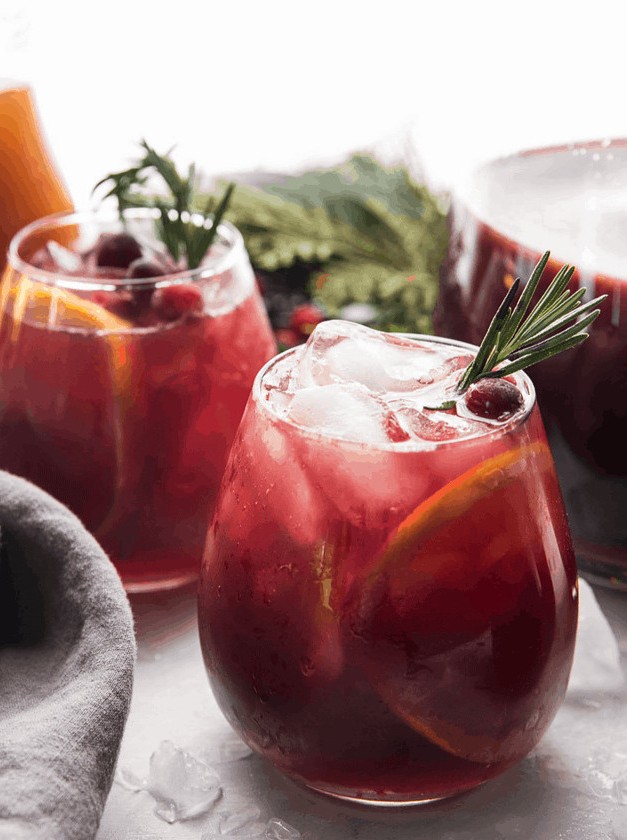 Spiced Christmas Sangria