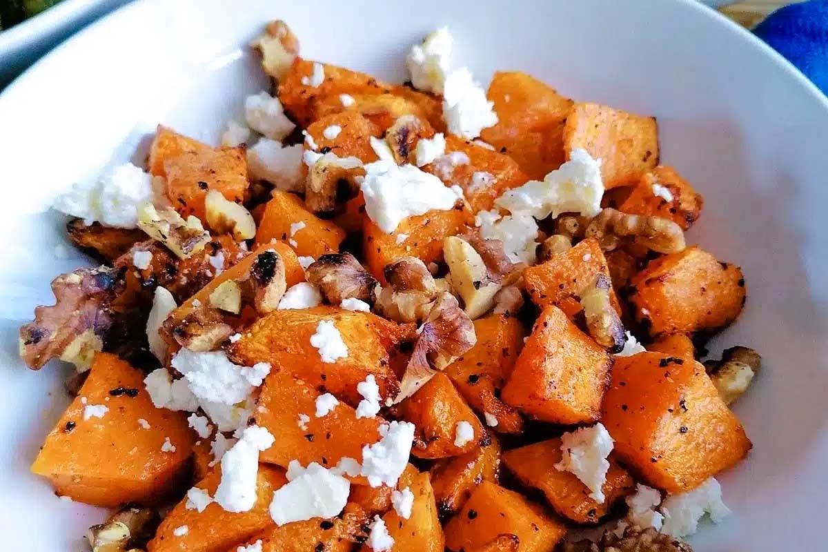 Butternut Squash With Feta