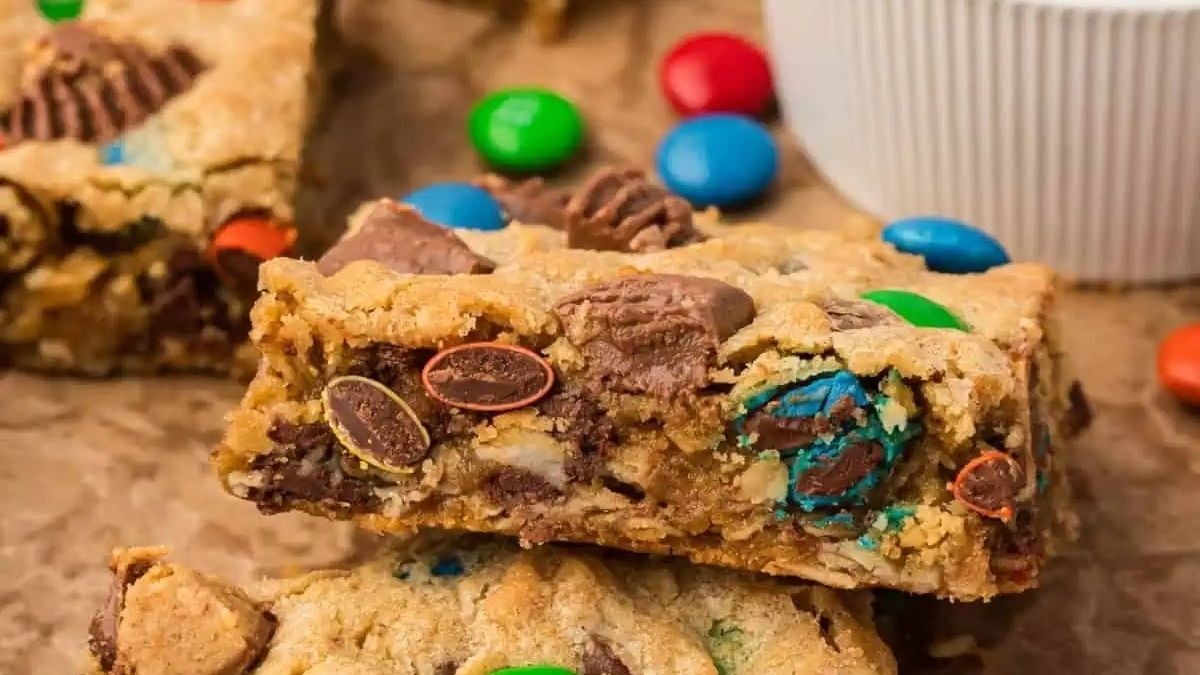 Monster Cookie Bars