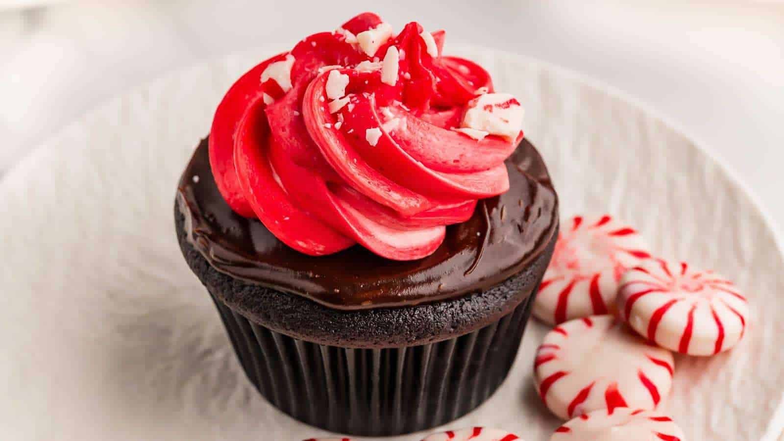 Chocolate Peppermint Cupcakes
