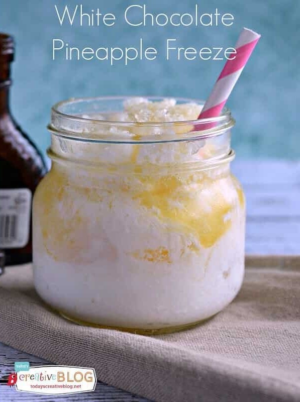 Godiva White Chocolate Pineapple Freeze