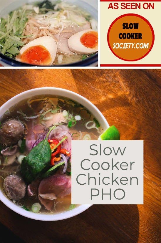 Crockpot Chicken Pho