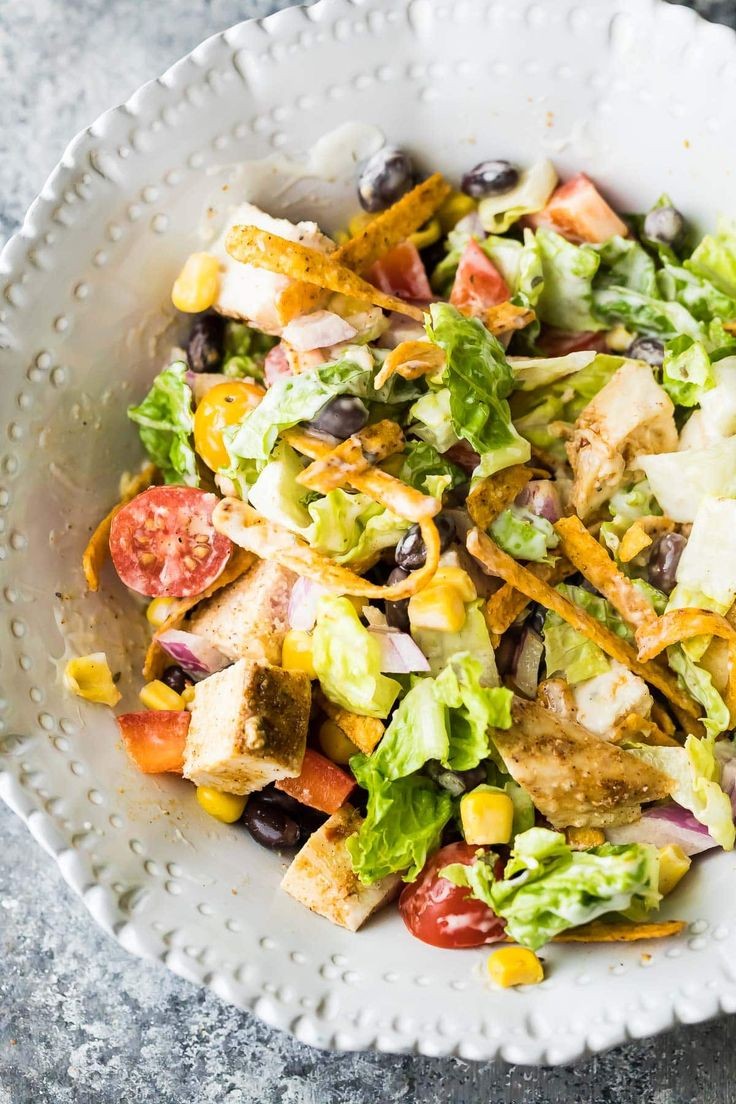 Chopped Chicken Salad
