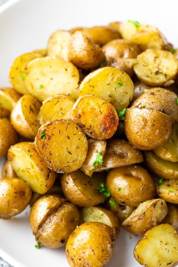 Crockpot Potatoes with Rosemary