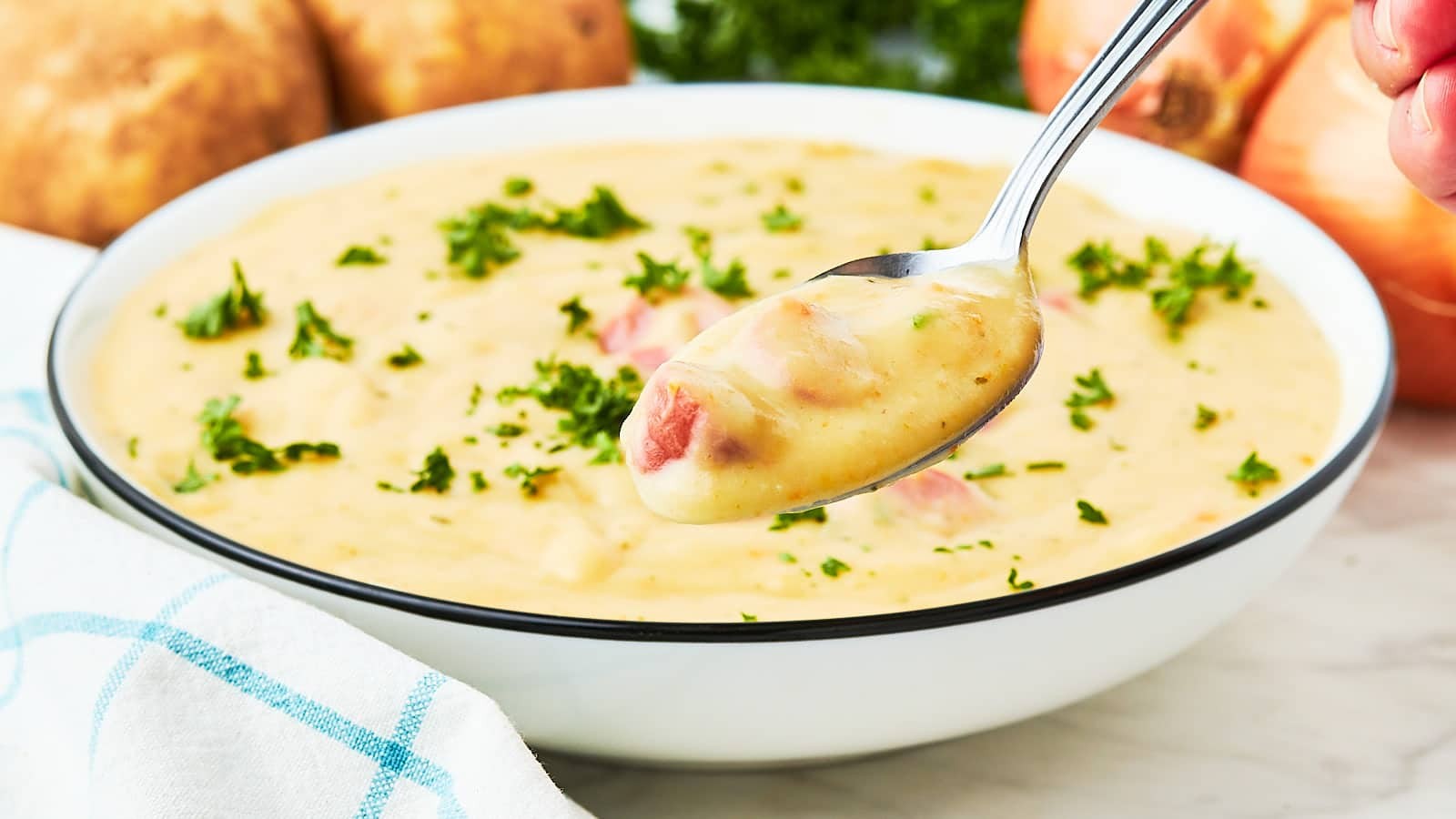German Potato Soup With Sausage