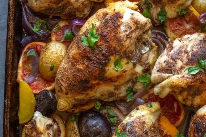 Spicy Blood Orange Chicken