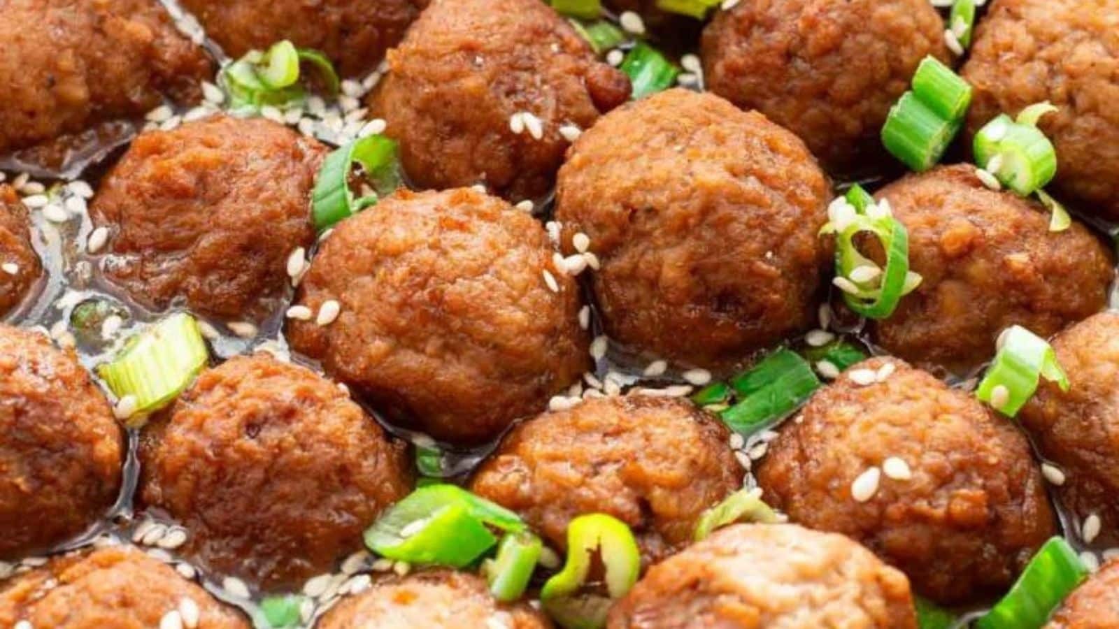 Teriyaki Pineapple Meatballs