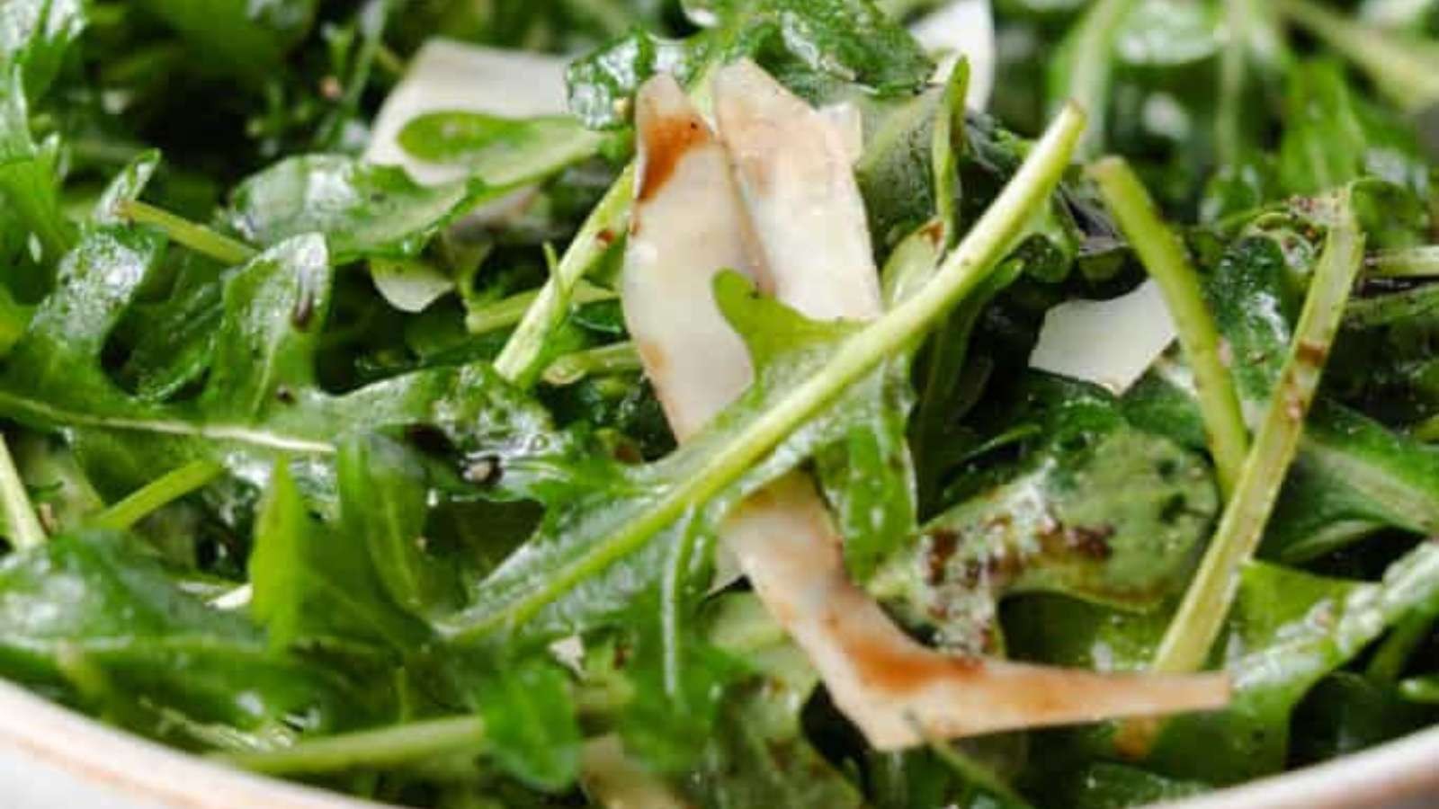 Arugula Salad With Parmesan, Lemon, And Olive Oil