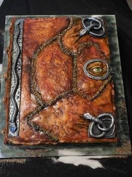 Cake 7. Spell Book Cake