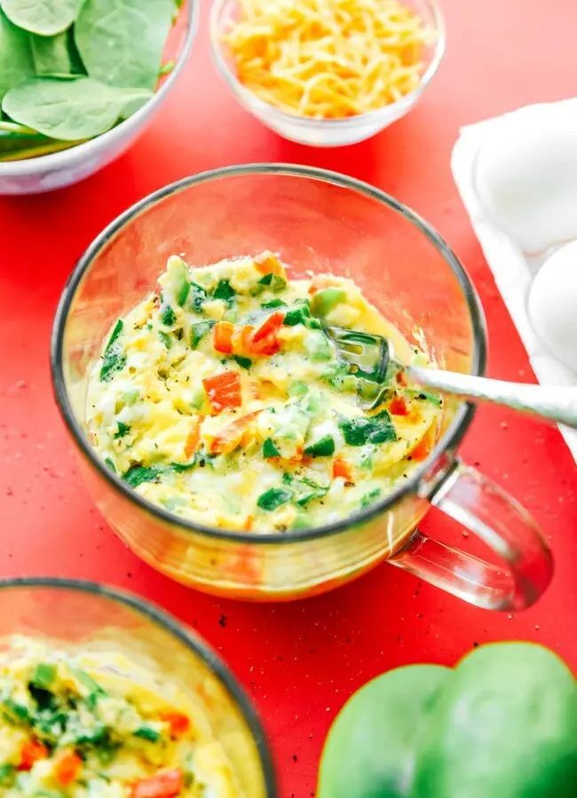 Strawberry Muffin in a Mug