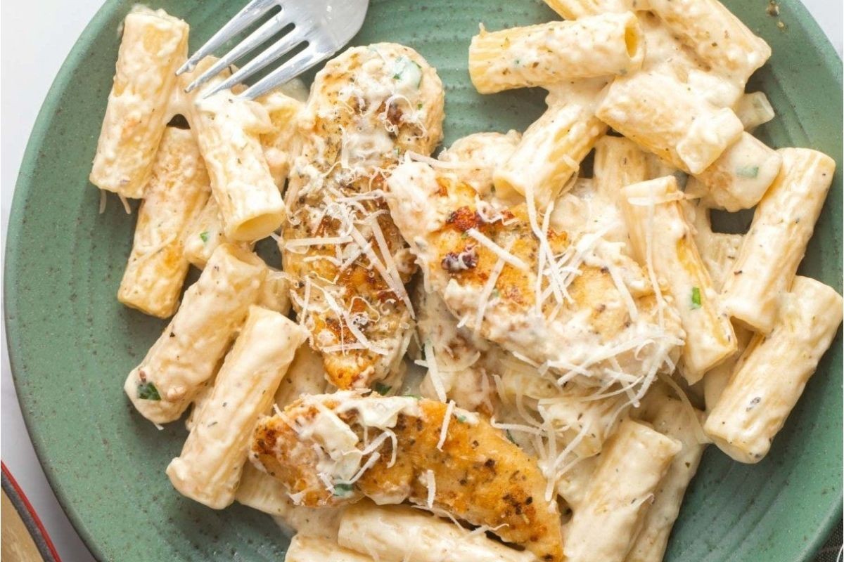 One Pot Parmesan Chicken Pasta