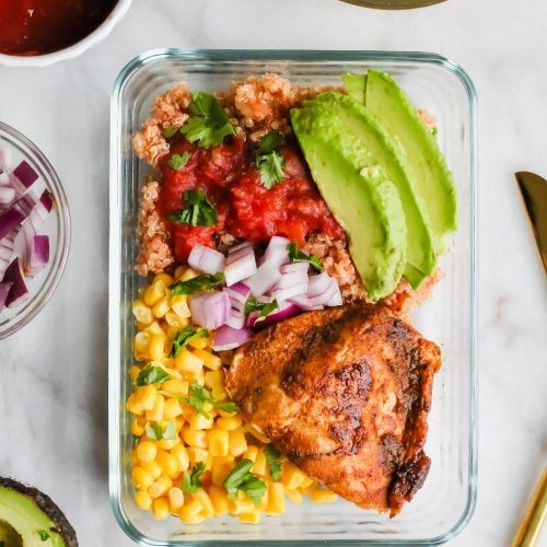 Hawaiian Chicken Meal Prep Bowls