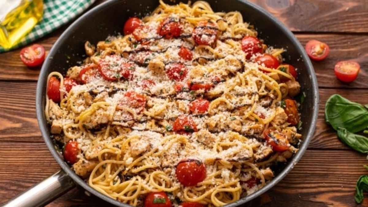 Bruschetta Chicken Pasta
