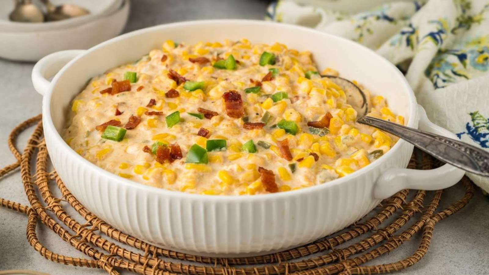 Slow Cooker Jalapeño Popper Creamed Corn