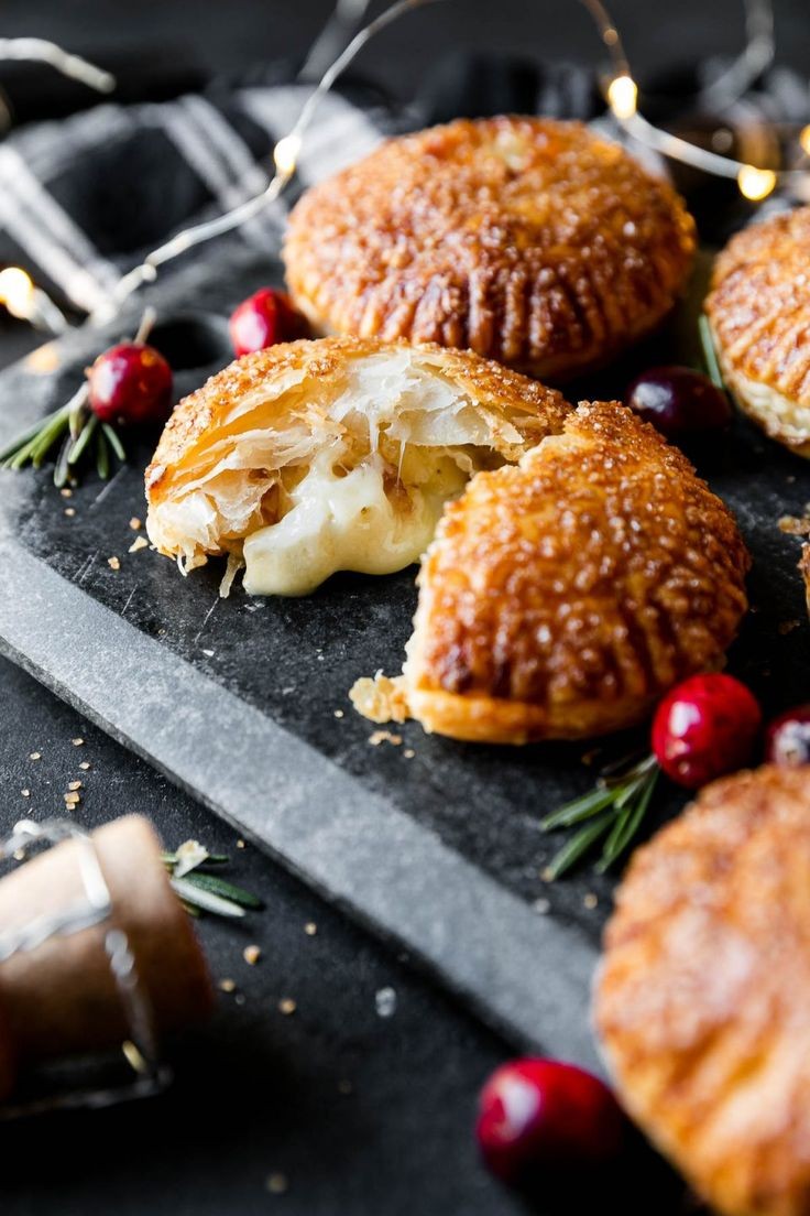 Baked Brie with Cranberry Chutney