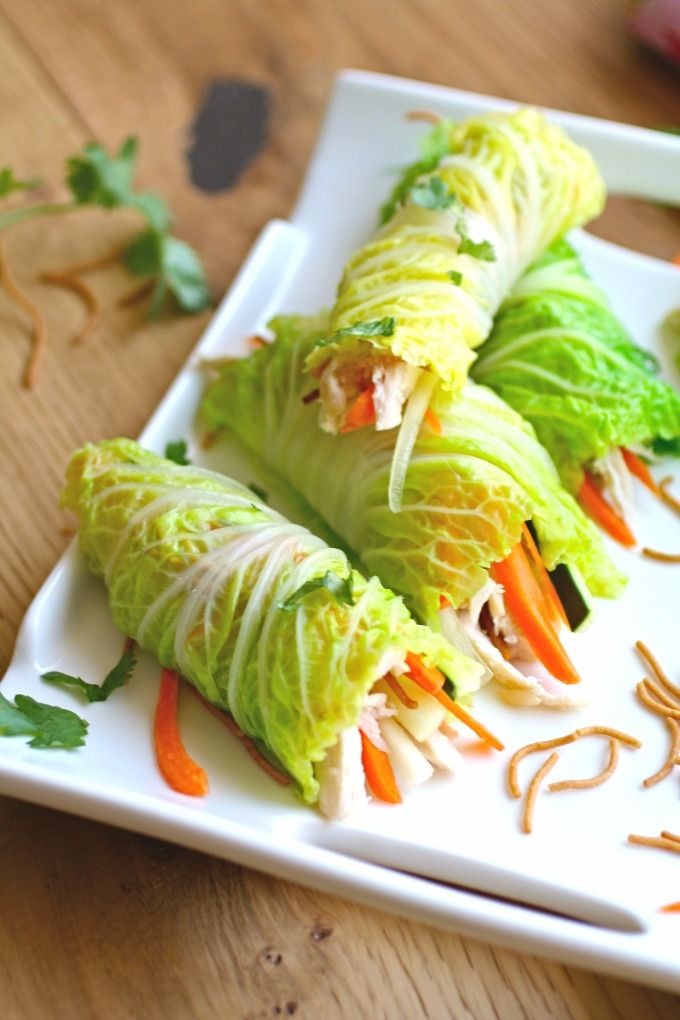Napa Cabbage Caesar Salad