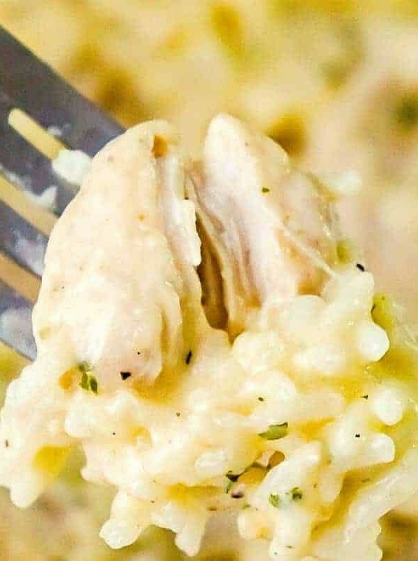 Instant Pot Garlic Parmesan Chicken and Rice