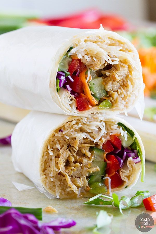 Teriyaki Salmon Wraps