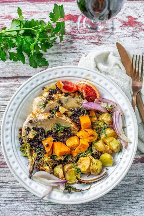 MEDITERRANEAN PORK ROAST