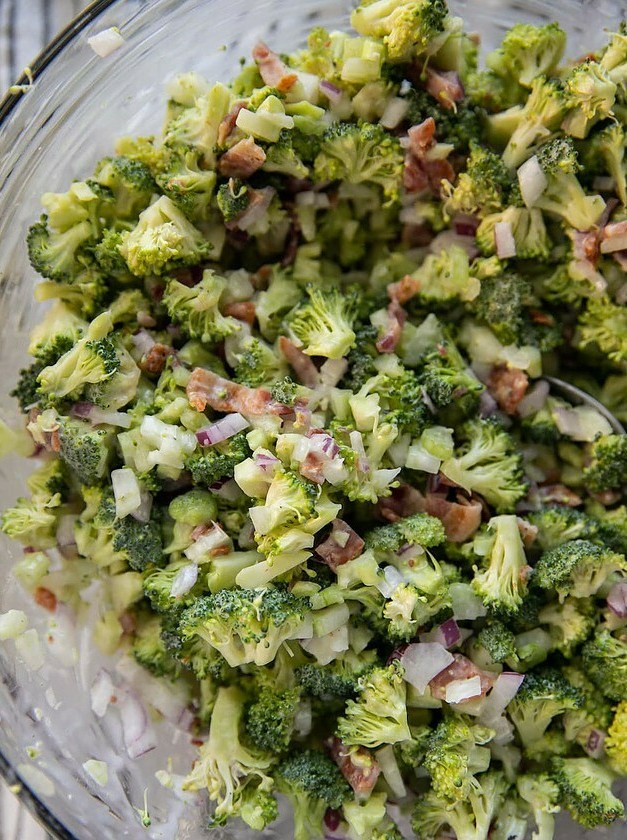 Macro Friendly Broccoli Salad