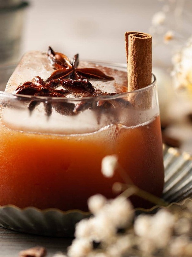 Simple Pumpkin Spice Old Fashioned