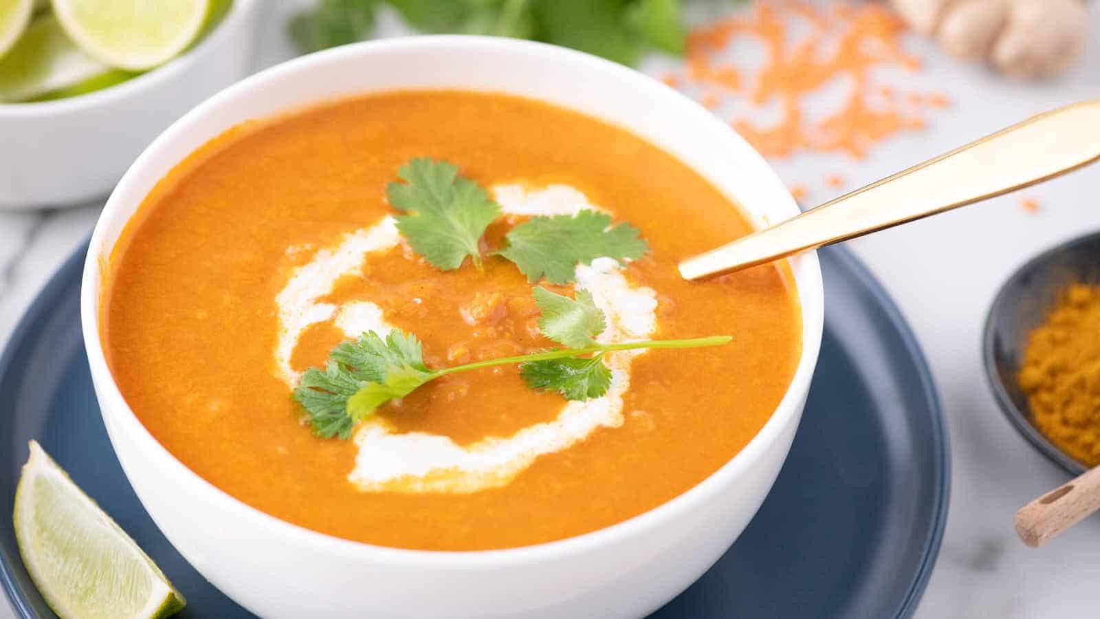 Tomato Lentil Soup