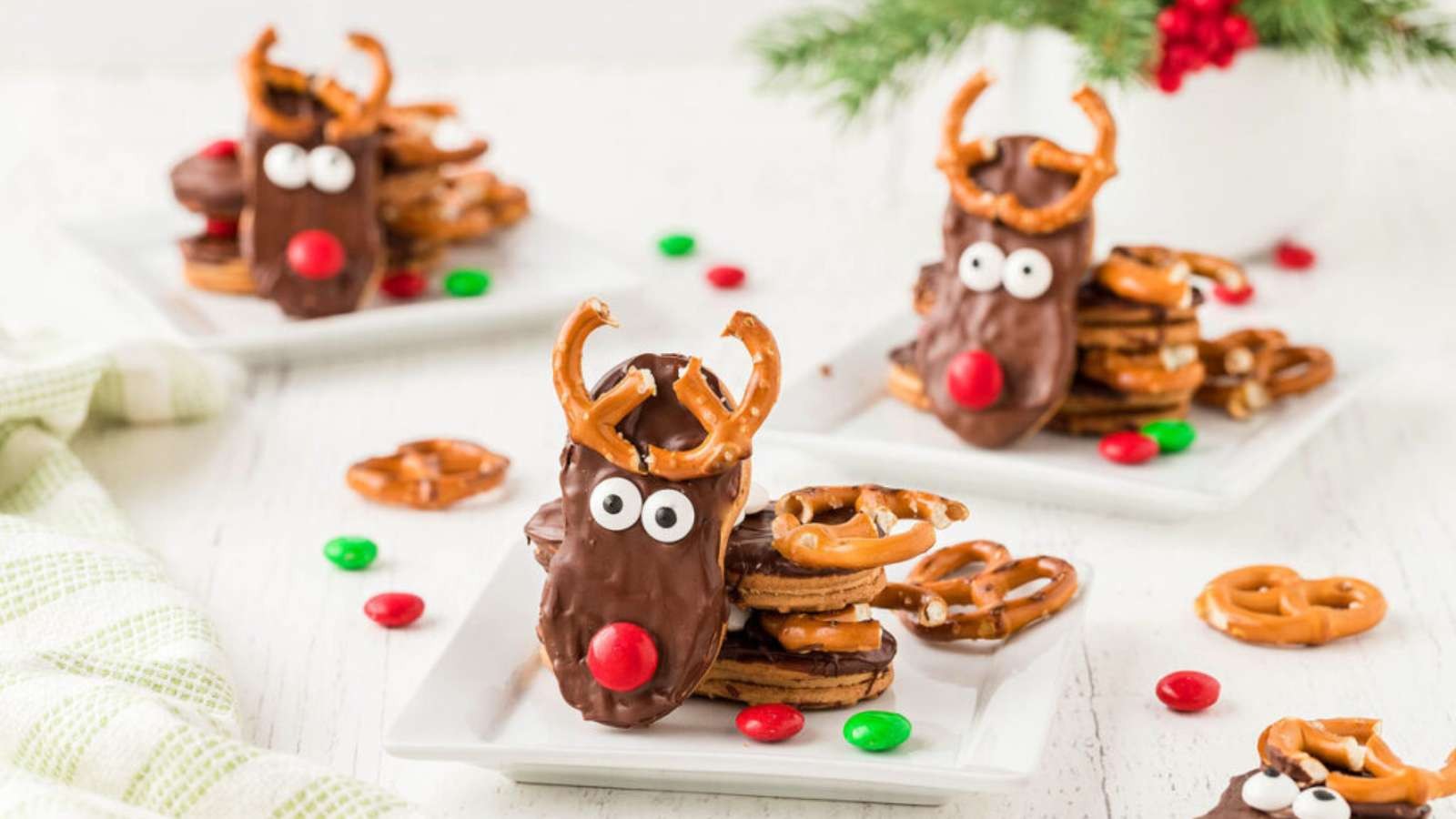 Nutter Butter Reindeer Cookies