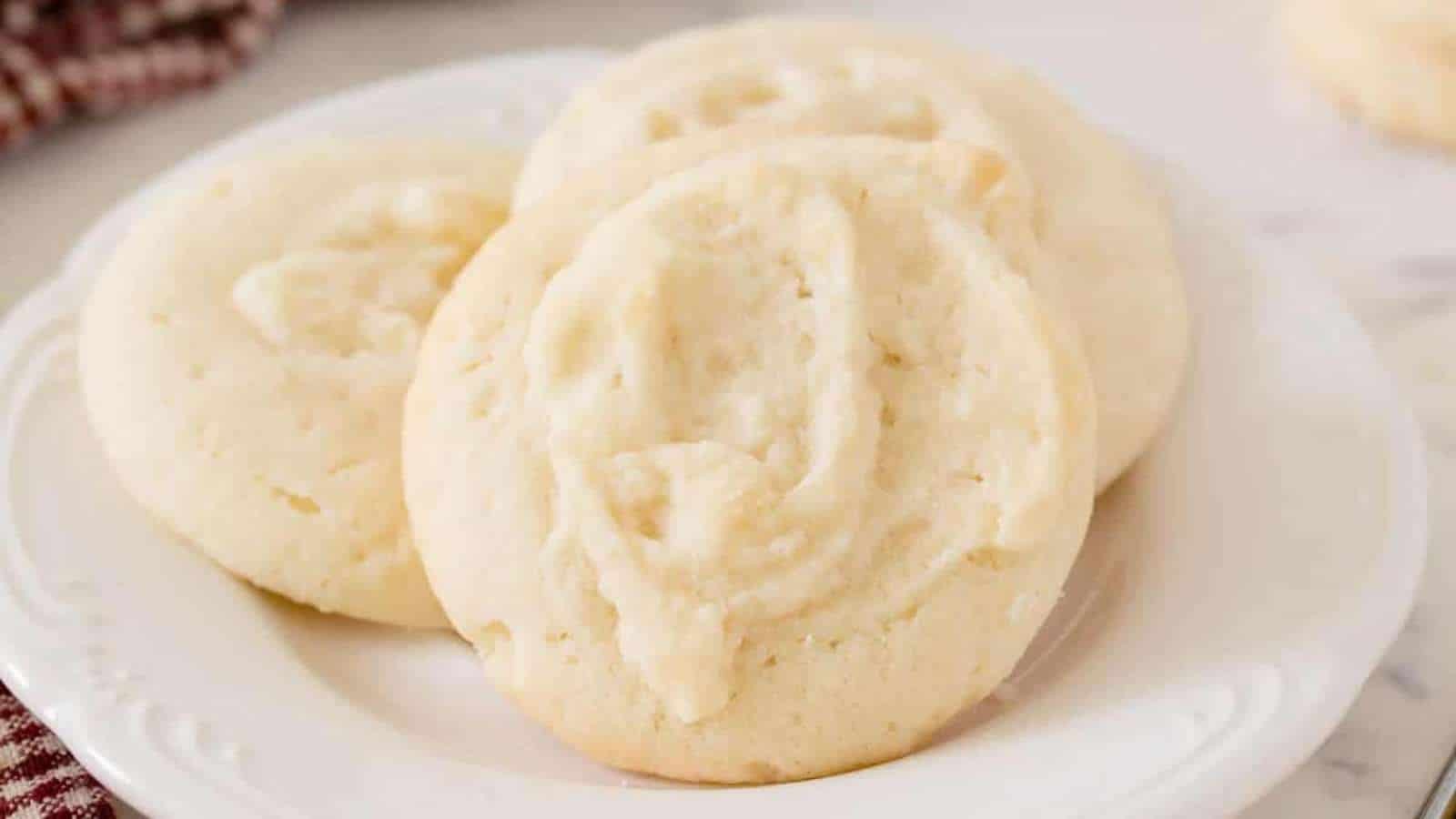 Whipped Shortbread Cookies