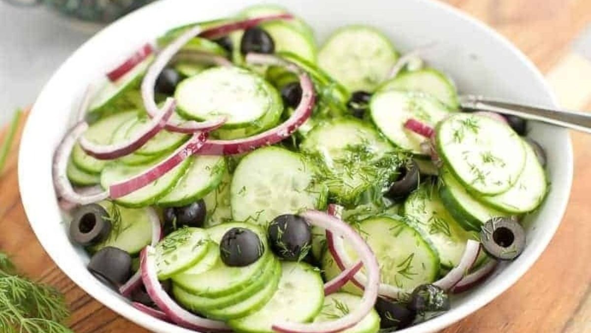 Keto Cucumber Salad